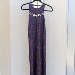 RVCA sleeveless maxi dress
